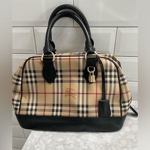 Burberry Haymarket bag